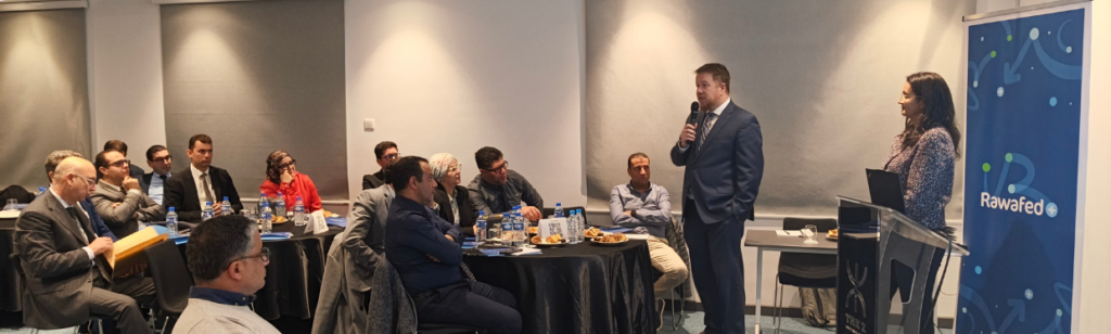 La caravane Rawafed+ × BEI : le financement de la relance économique à la rencontre des régions